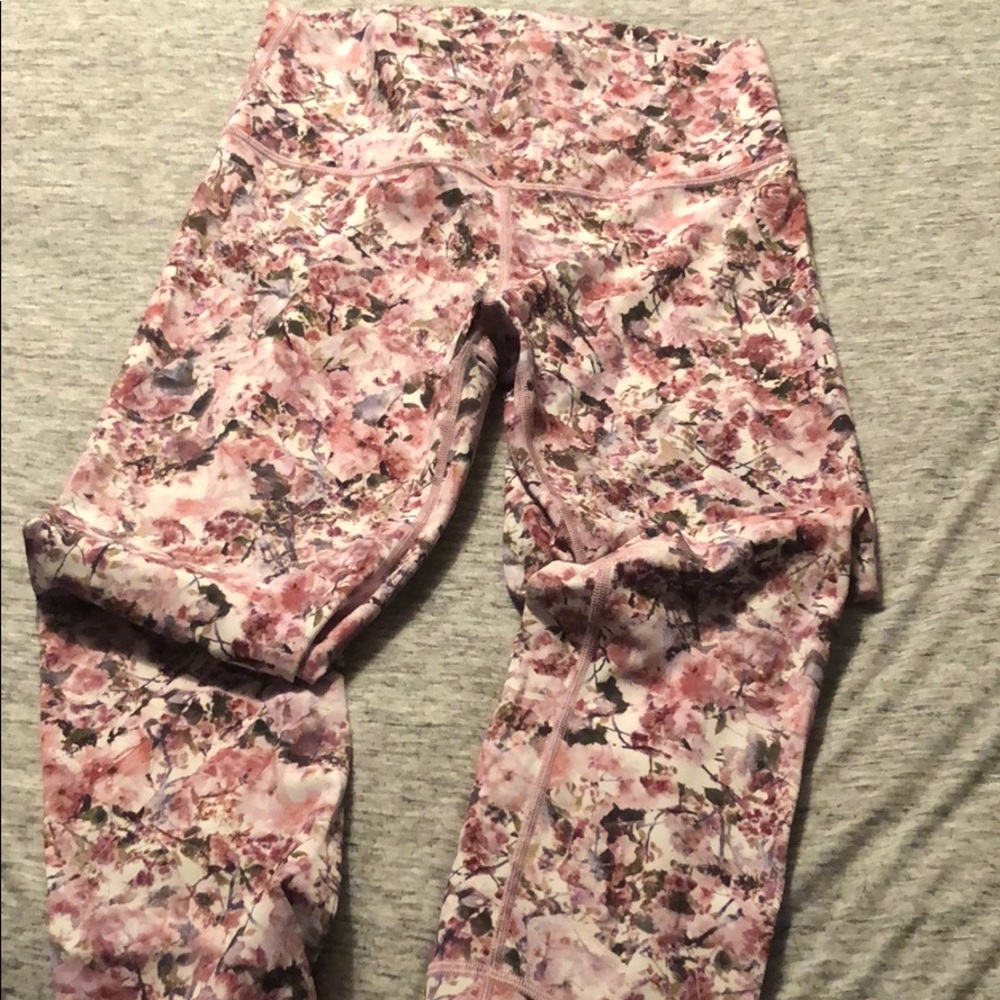 Floral leggings